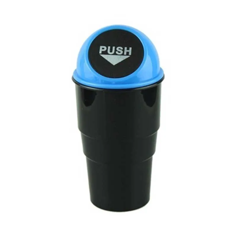 Mini Portable Car Trash bin Garbage Can Auto Car Office Waste Trash Can Garbage Dust Case Holder
