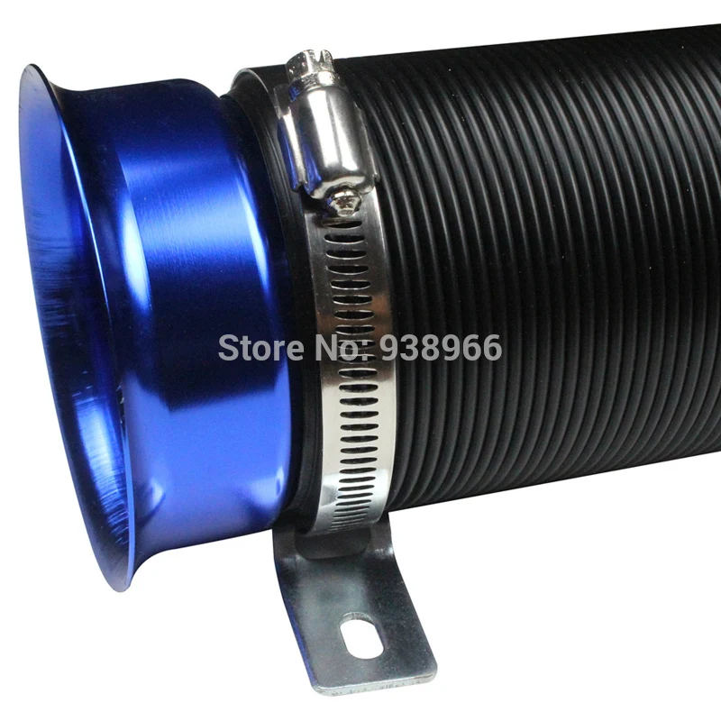 3 ''Универсальный Автомобильный турбо воздушный шланг гибкий холодный воздух