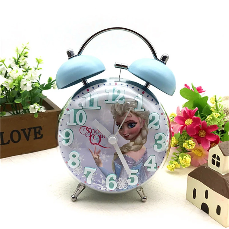 Disney Frozen Elsa Ann будильник Принцесса София KT Новый 3d выпуклой мультфильм мальчик
