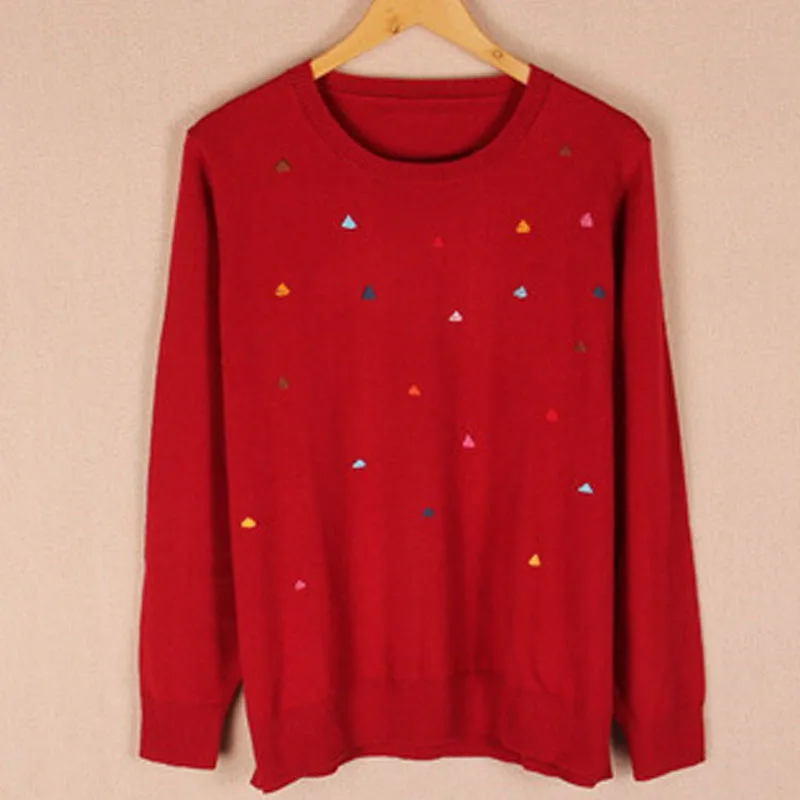 

Plus size Pluse size 5XL -8XL Middle-aged fashion large size sweater sweater P511