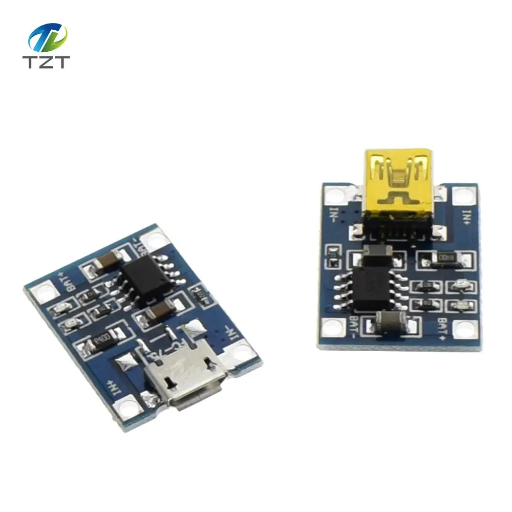 TP4056 1A Lipo зарядное устройство модуль литиевая батарея DIY микро порт Mike USB Новое