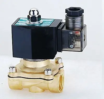 

24VDC Methane Gas Fuel Propane 2 Ways NC Solenoid Valve 1/2" BSPP Connection CE