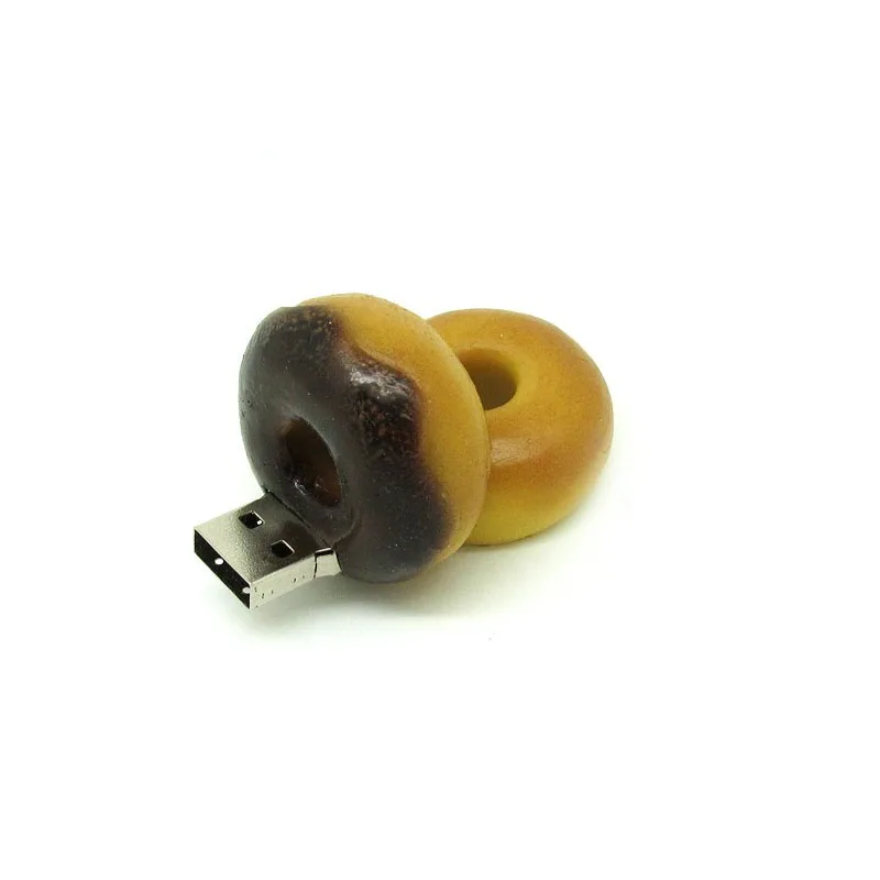 Мультфильм хлеб/пончики/хот дог флэш накопитель usb карта памяти pendrive Pen drive