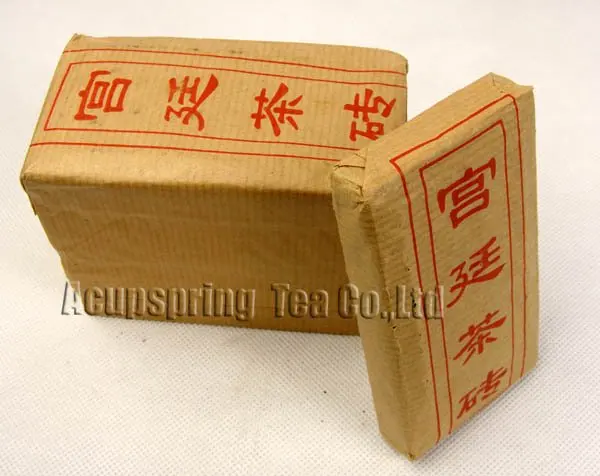 

500g(5pcs*100g) Royal Puerh Brick Tea,Ripe Puer,Good quality Pu'er,A3PB25, Free Shipping