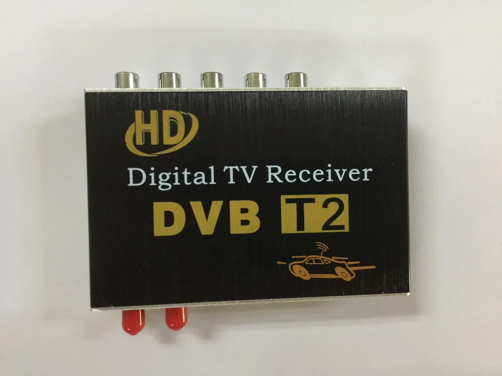 Автомобильный тв приемник dvb-t 2 для автомобиля dvd-плеер Автомобильный цифровой ТВ приемник тюнер коробка