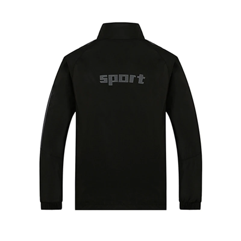 New Men's Set Spring Autumn Men Sportswear 2 Piece Set Sporting Suit Jacket+Pant Sweatsuit Male Clothing Tracksuit Size L-5XL