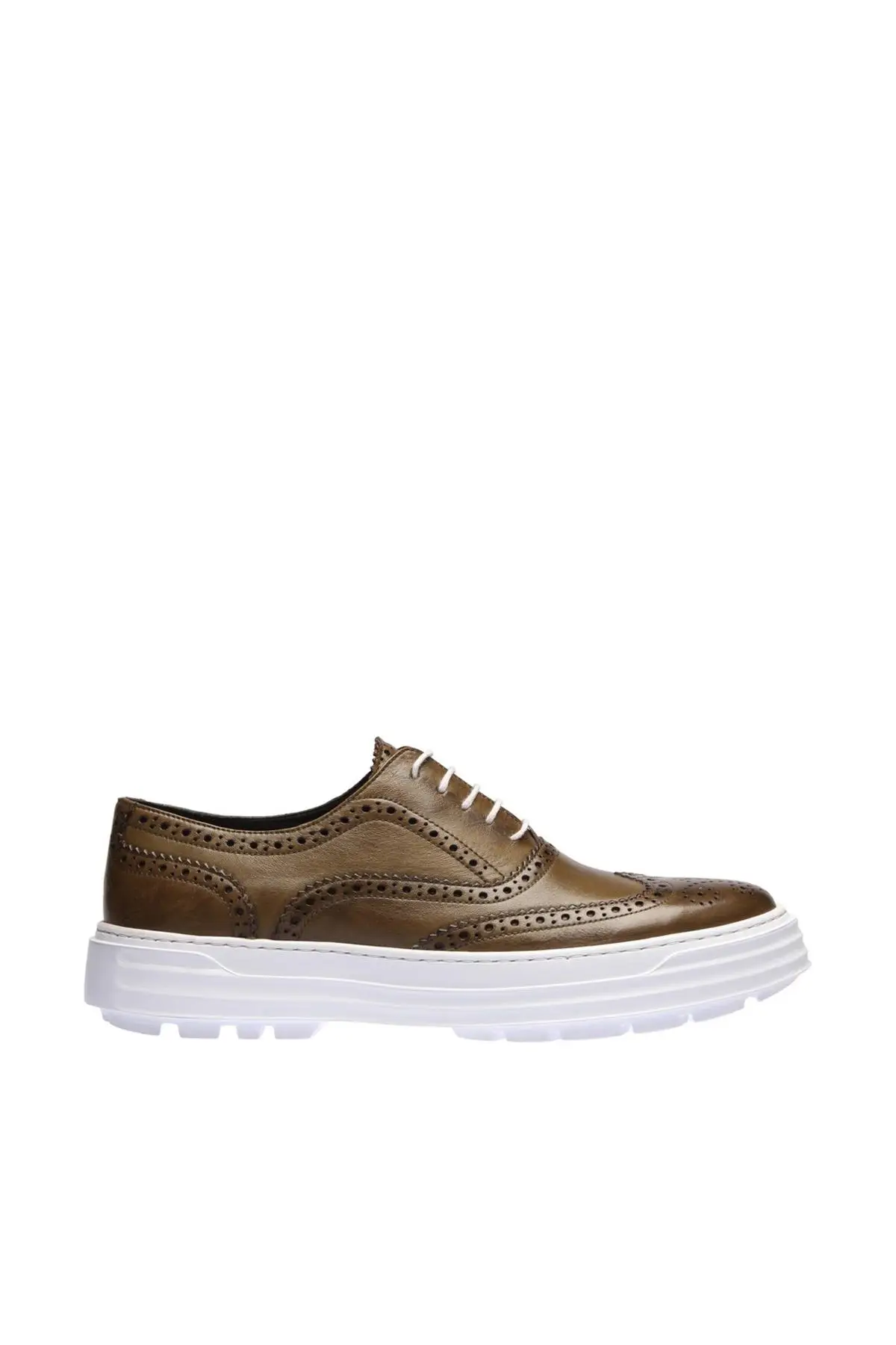 

Pearl Genuine Leather Khaki Men 'S Shoes 120130002009