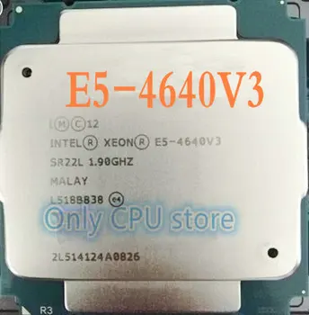 

Free shipping E5-4640V3 Original Intel Xeon E5 4640V3 1.9GHZ 12-Core 30MB SmartCache E5 4640 V3 FCLGA2011-3 105W E5-4640 V3