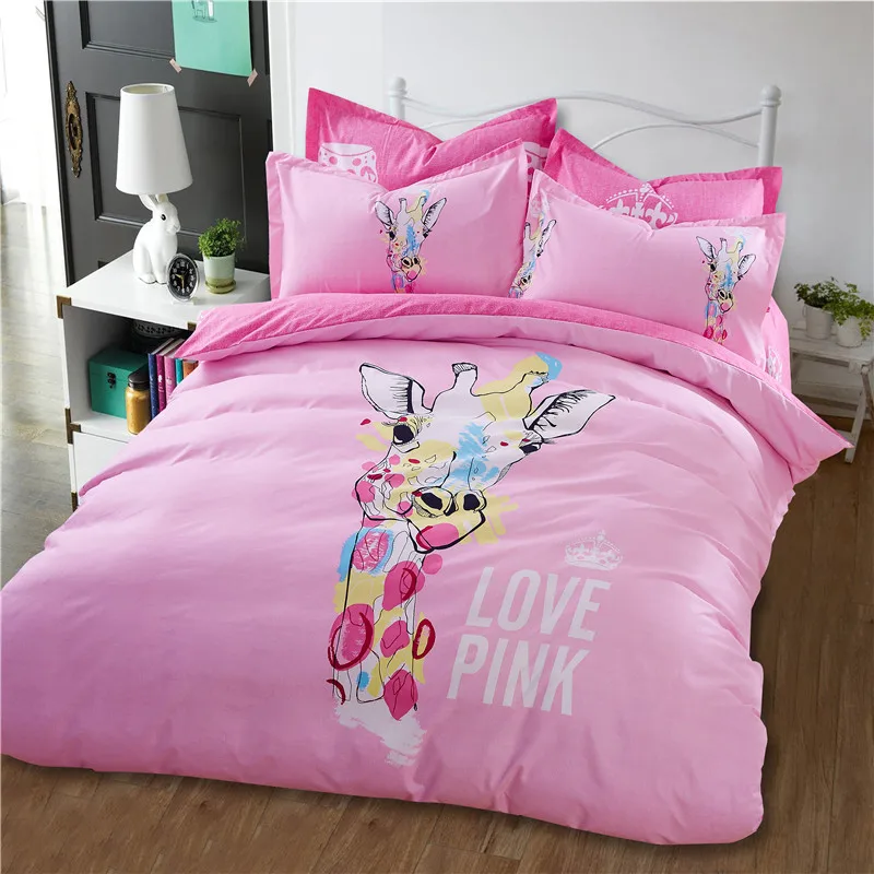 Online kaufen groÃhandel kinder bettwäsche rosa aus china ...