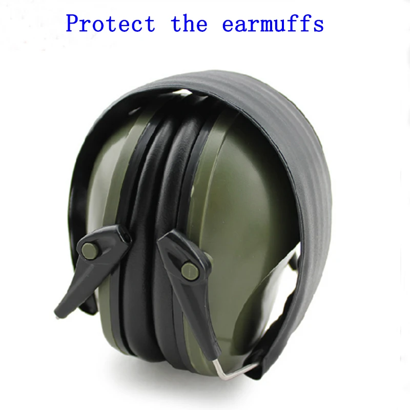 Professional soundproof foldaway protective ear plugs muffs for noise Tactical Outdoor Hunting Shooting hearing ear protection hunting safety harness