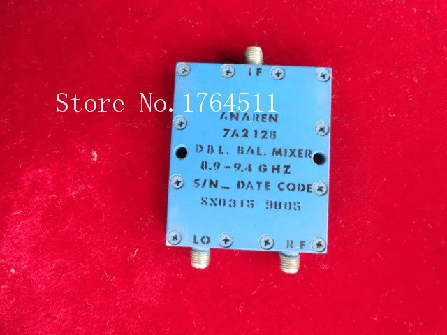

[BELLA] ANAREN 7A2128 RF/LO:8.9-9.4GHz SMA RF coaxial high frequency mixer
