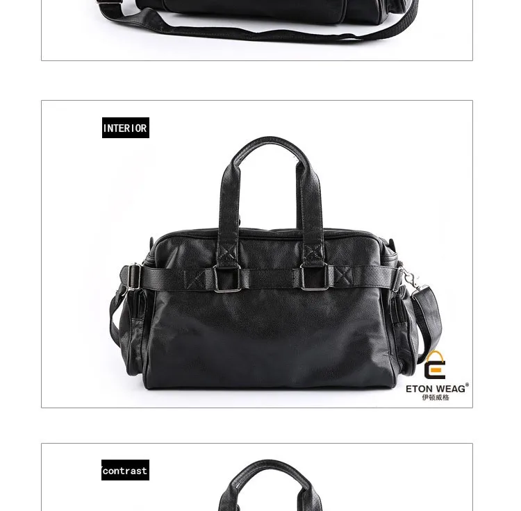 Стиль, мужская дорожная сумка, модные дизайнерские мужские сумки, сумки через плечо, Большая вместительная сумка из искусственной кожи PT1097