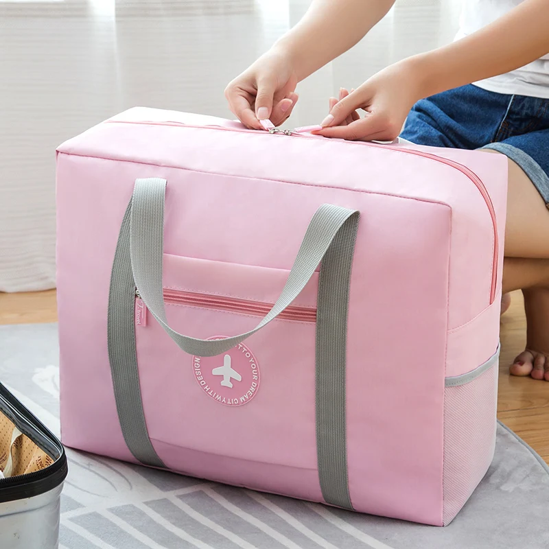 

Portable Duffle Bag Women Men Short Business Trip Outdoor Travel Clothes Luggage Storage Suitcase Organizer Tote Pouch Supplies