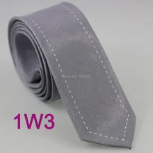 YIBEI Coachella из микрофибры серый мужской галстук наборы серебро Dashed линии границы Corbatas Seda облегающий узкий тонкий дешевые галстуки