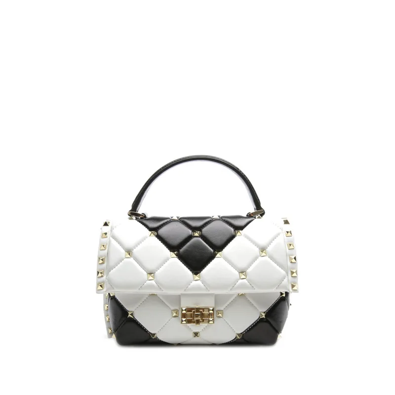 Mouton Sac Mode 4 3 Luxe Sacs Femmes Neuf Printemps En Dames 2 1 Rivet Peau Cuir Épaule Réel De Été À Bandoulière Petit 5 100 Flambant Main 5twt40