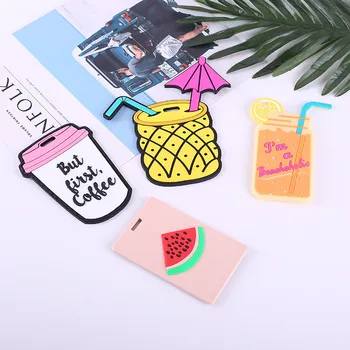 

DEZEMIN Juicy Watermelon Luggage Tags Funny Travel Accessories Suitcase Identifier