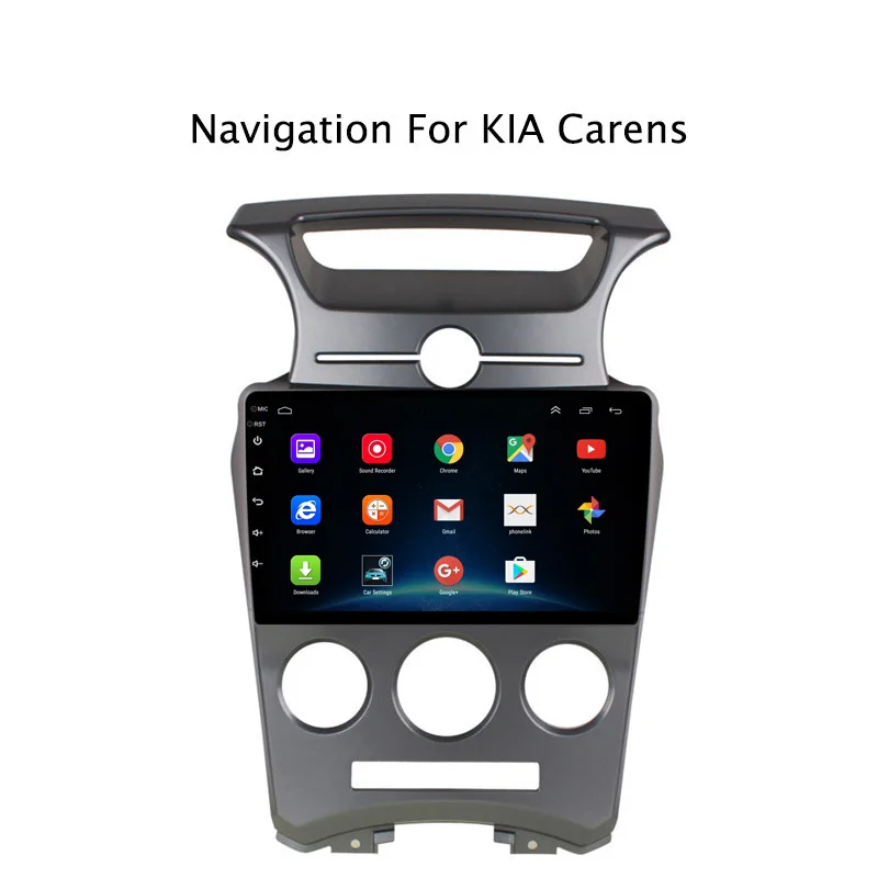 Top NAVITOPIA 9inch 4G LTE WIFI Head Unit for Kia Carens 2007-2011 Android 6.0 2G+32G Car DVD Multimedia GPS Navigation 2