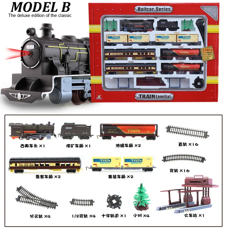 Die Casting Smoke Simulação Trem Elétrico Trilhos de Brinquedo, Modelo  Dinâmico de Vapor, Conjunto Ferroviário, Circuito de Carro, Brinquedos  Infantis, Escala 1:43 - AliExpress