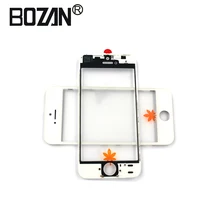 10 шт. Оригинальное 3 в 1 переднее холодное прессование внешнее стекло со средней рамкой рамка в сборе+ ОСА пленка для iPhone 6 6s plus 7 7plus 8g 8 P