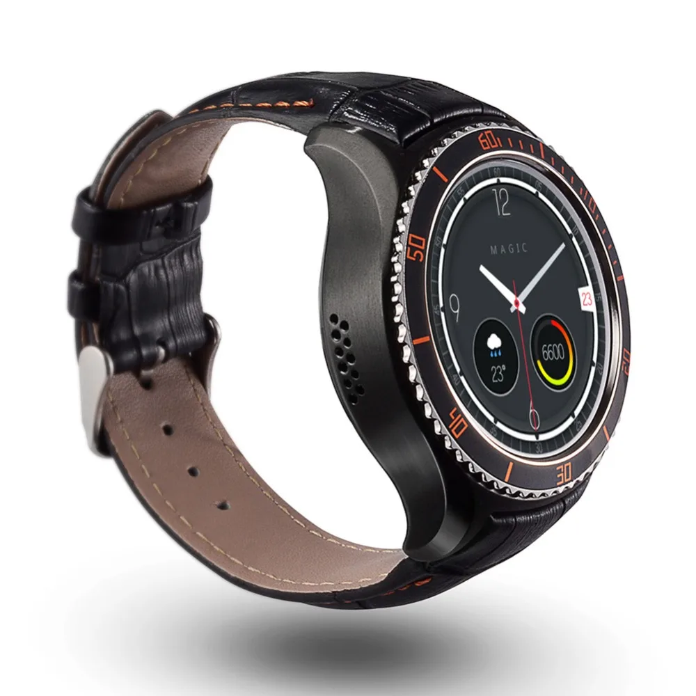 SITOOSHE i2 Android Ios Bluetooth Smart watch 1.33 inch mtk6580 SmartWatch phone 3G wifi GPS 5M heart rate nano SIM Card