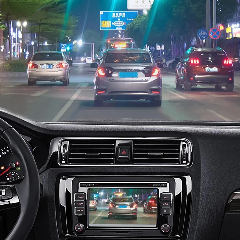 VicTsing 1080P One-way Car Recorder Navigation FHD Monitor DVR Camera ADAS Video Recorder G-sensor