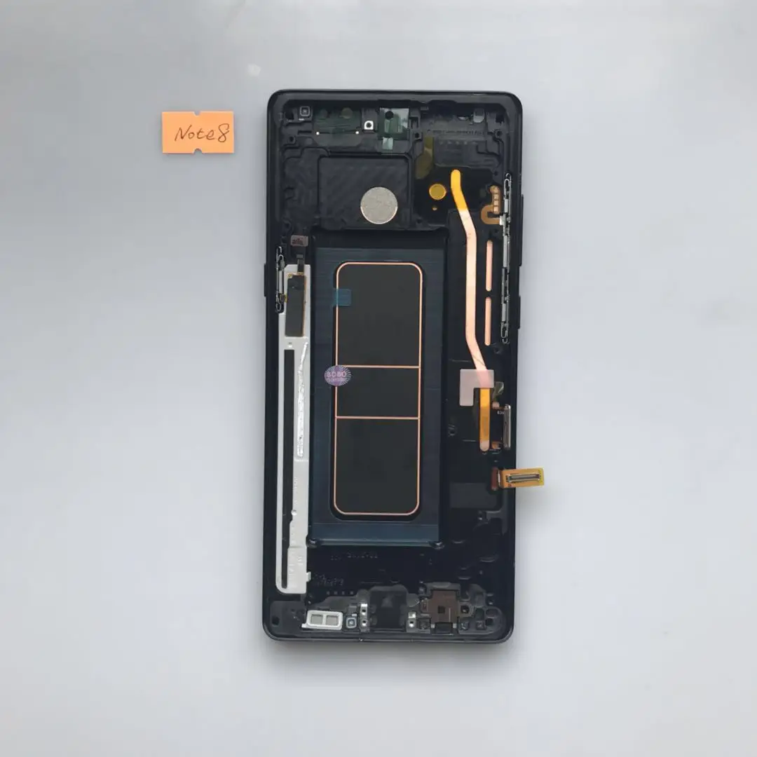 

for Samsung Galaxy Note 8 Lcd Touch Screen DIgitizer with Front Frame Housing Replacement Repair Parts