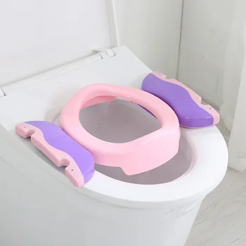 

2 in1 Kids Portable Toilet Seat Baby Travel Potty Seat Comfortable Assistant Training Girls Boy Potty Kids Chair Toilet Seat p
