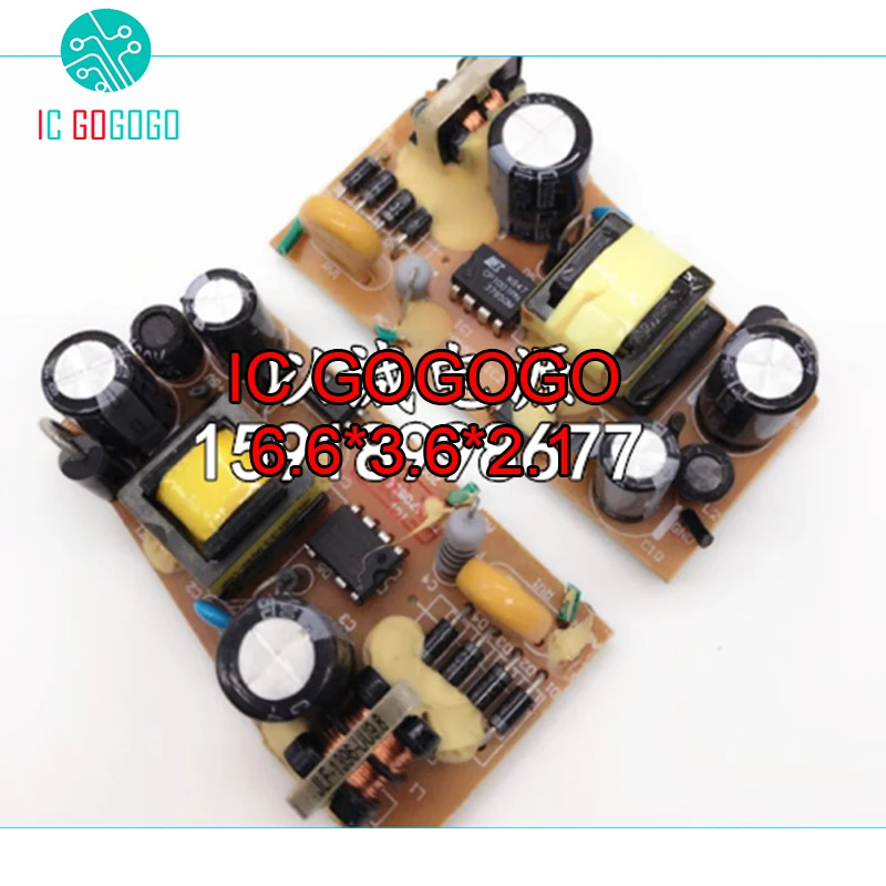 

AC-DC 5V 2A Switching Power Supply Module Switch Circuit Bare Board DC Voltage Regulator 2000MA 100-240V 220V SMPS