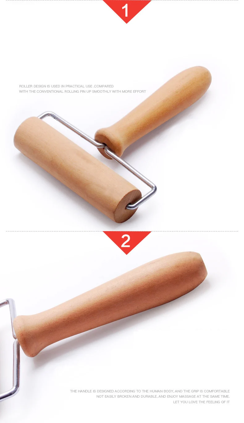 HTB1JRWaX56guuRjy1Xdq6yAwpXaA Wooden Rolling Pin, Hand Dough Roller for Pastry, Fondant, Cookie Dough, Chapati, Pasta, Bakery, Pizza. Kitchen tool