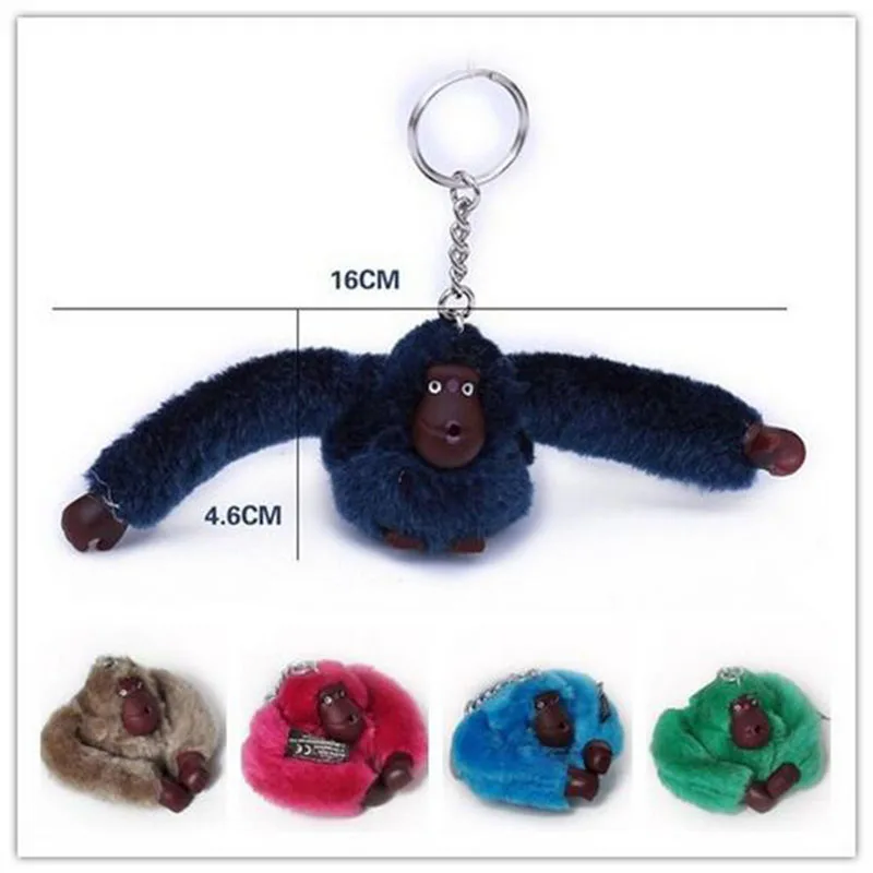 Gibbon key pendant jewelry Kiplings shoulder bag Messenger bags stuffed