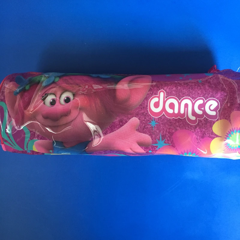 

1pcs Trolls Pencil Box PVC Box Bag Pencil Case Gift For Kids Birthday Present Party Favor Boy Girl Birthday Party