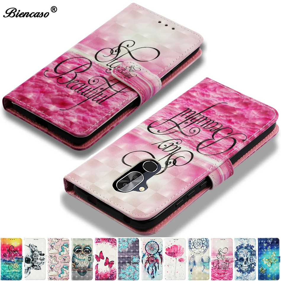 

Leather Phone Case For Alcatel 7 2018 Case Flip Wallet For Alcatel 7 Folio Cover Back Shell For Alcatel Revvl 2 Plus 2018 C21