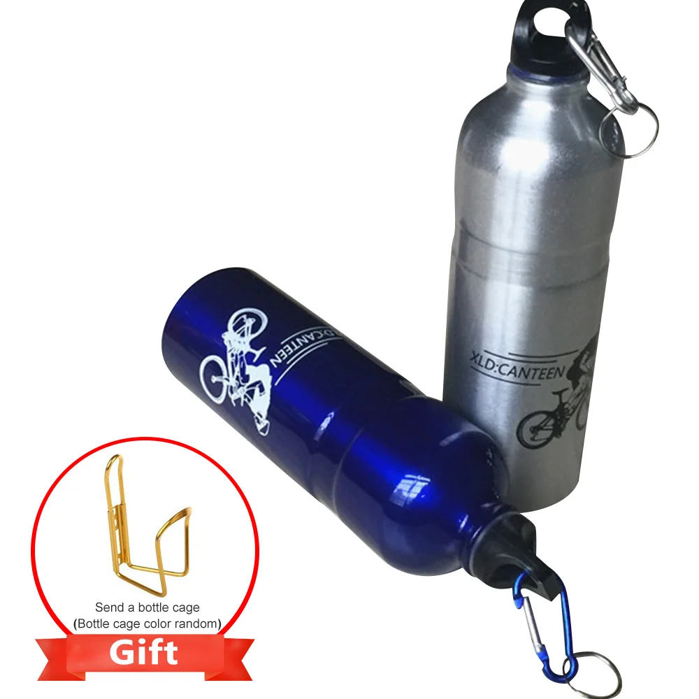 

Non-toxic Odorless Vacuum Thermo Water Bottles Aluminum Alloy Kettle 750ml Sports Cycling Camping Bicycle Bike Kettle Outdoor