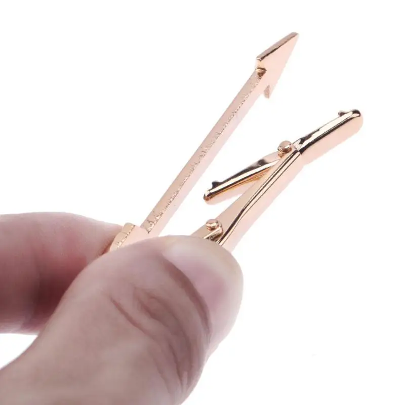 

2019GentlemanTie Clip Alloy Vintage Mens Wedding Gift Classical Grid Tie Clip Bar Set Jewelry Pince cravate hommeFiber