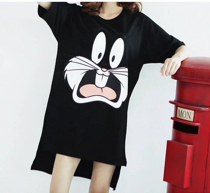 

Missoov tops summer style casual cartoon cats t shirt loose designer T-shirt harajuku women tshirts korean camisetas femininas