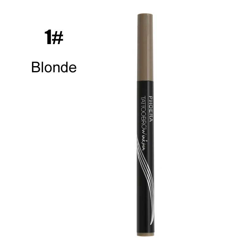 PHOERA Artist Micro Tattoo Brow Definer чернильная ручка - Цвет: 1 Blonde