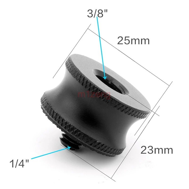 3/8 Женский до 1/4 мужской винтовой адаптер кольцо для canon nikon pentax fuji камера штатив шаровая Головка монопод вспышка светильник стенд