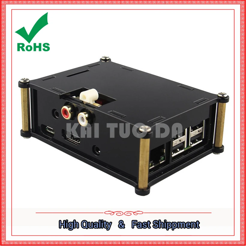 

pie3 / B HIFI DAC digital sound card I2S modular shell (only shell)