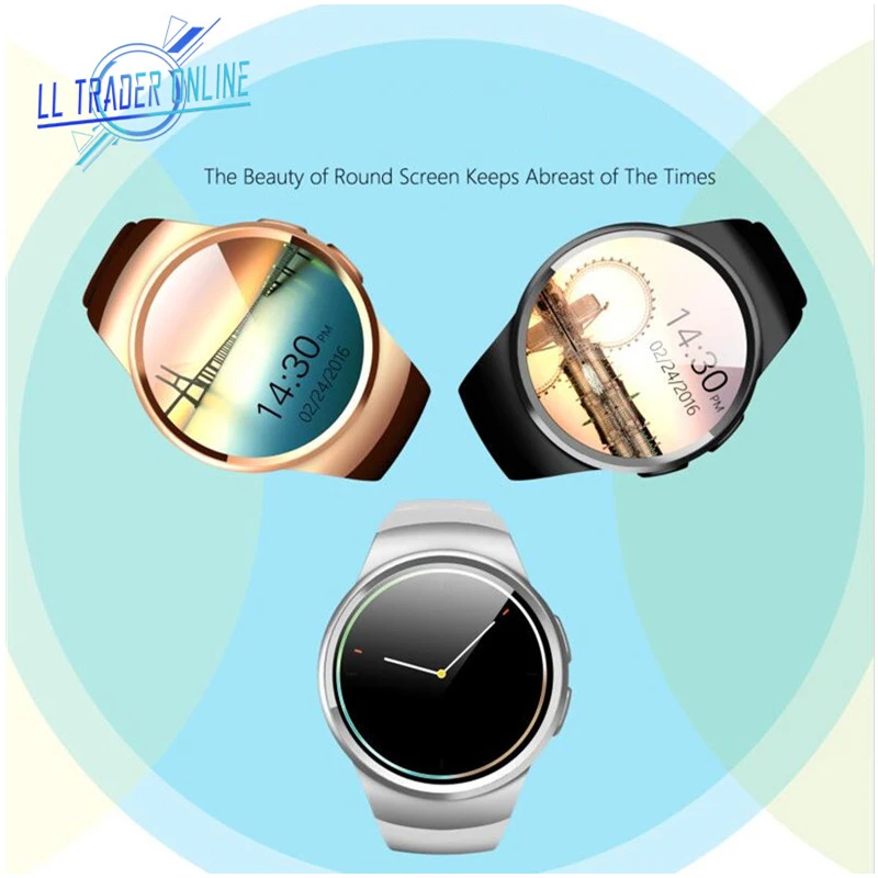 

LL TRADER Smart Watch Clock Smartwatch Bluetooth Men With Heart Rate Monitor Activity Tracker Remote Camera For Android iOS