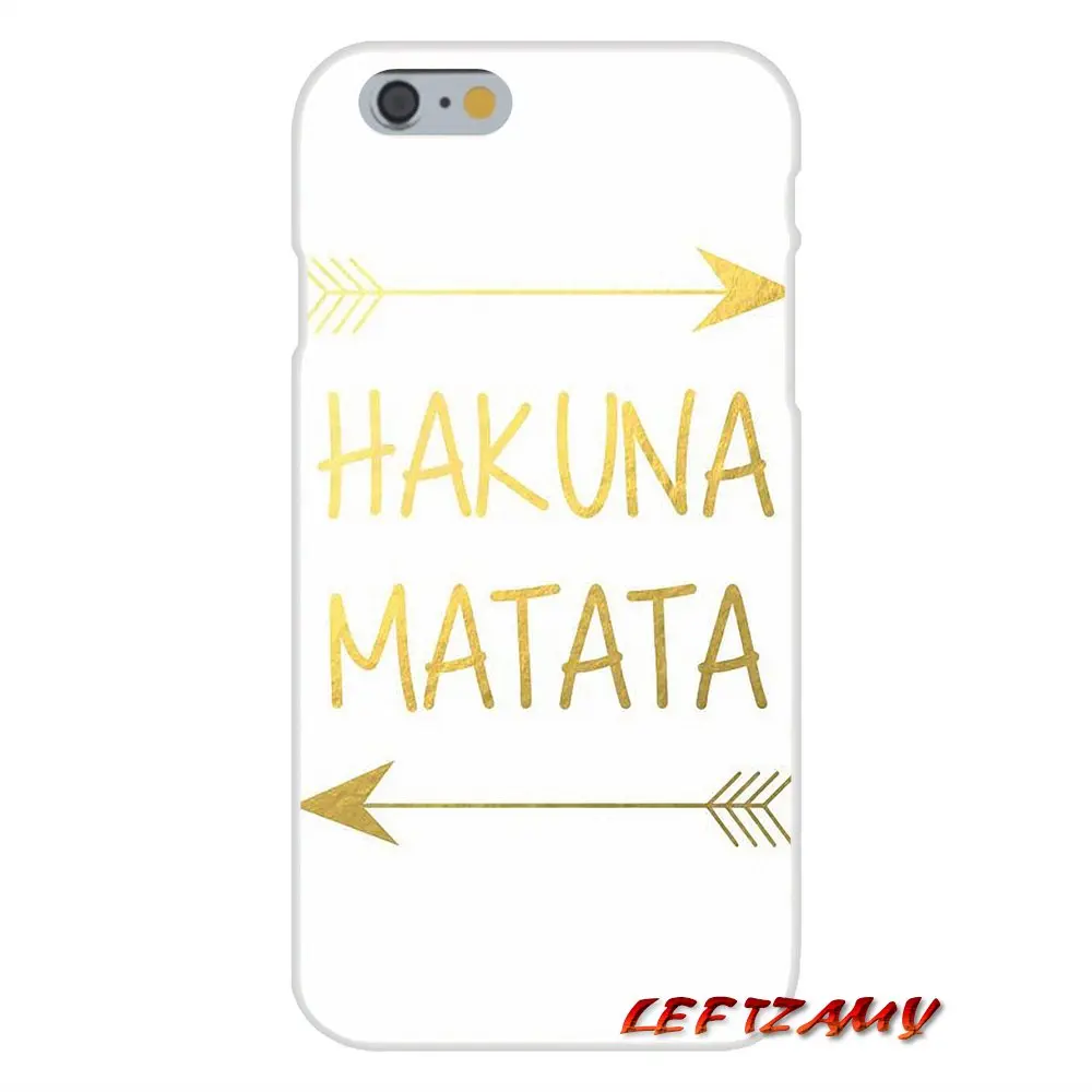 Для Huawei P Smart Mate Honor 7A 7C 8C 8X 9 P10 P20 Lite Pro Plus Hakuna Matata Lion King аксессуары чехлы для