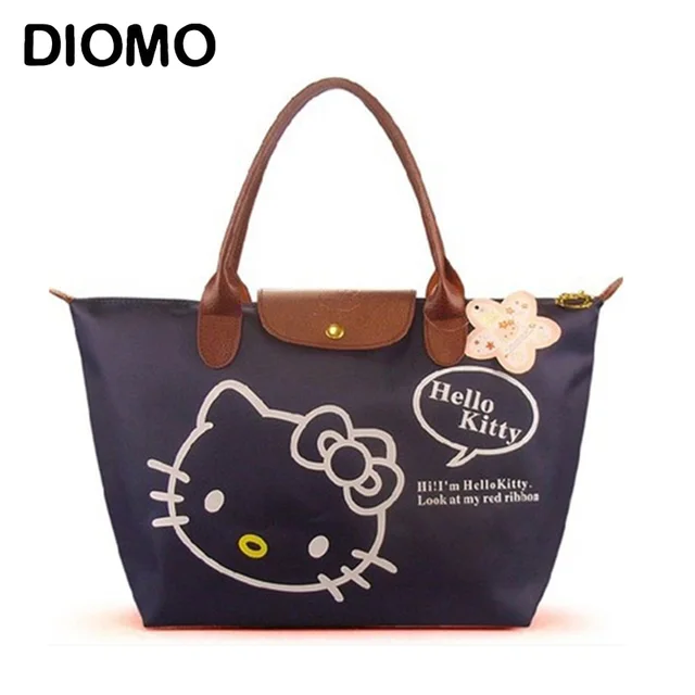 Diomo Hello Kitty Bag Waterproof Large Beach Bags For Women Foldable Diomo Hello Kitty Bag Waterproof Large Beach Bags For Women Foldable Ping Multipurpose Tote