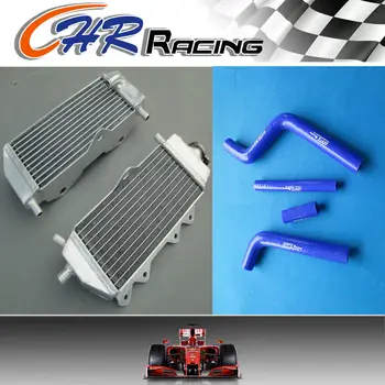 

Aluminum Radiator & Silicone Hose blue for Yamaha YZ125 YZ 125 2013 13 brand new
