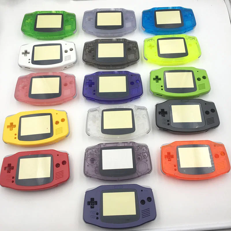 Пластиковый Цветной корпус чехол для Nintendo Gameboy Advance GBA|Запасные части| |