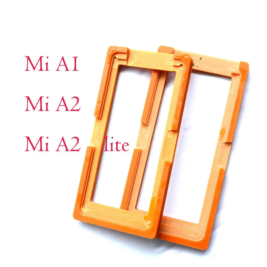 

PF LCD Outer Glass Lens Display Screen Glue OCA Alignment Mould Mold For xiaomi Mi A1 A2 lite