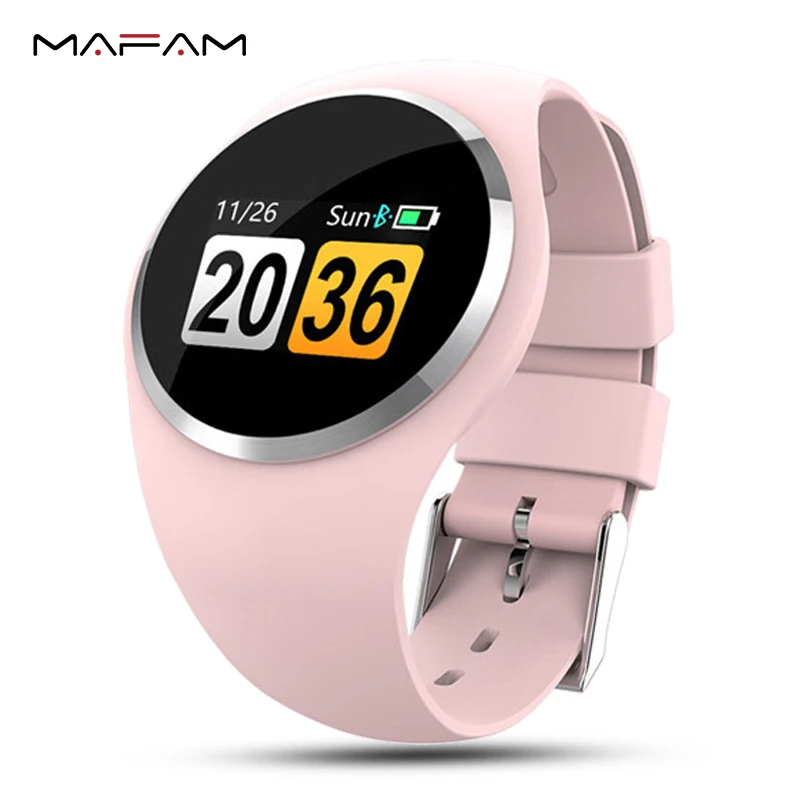 MAFAM Luxury Women Smart Watch Blood Pressure Heart Rate Monitor Fitness Tracker Smartwatch Step Waterproof For IOS Android