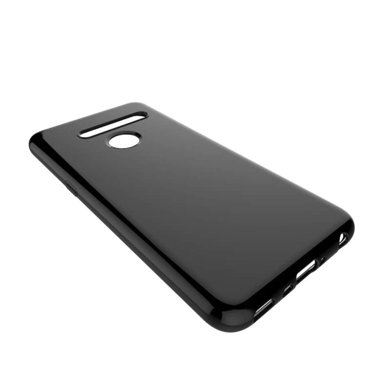 black Бренд gligle Смарт-Водонепроницаемый Мягкий ТПУ защитный чехол для LG V50 ThinQ/тонкая Q чехол - Цвет: black