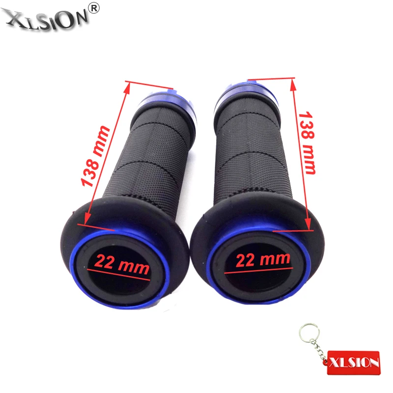 XLSION 22 мм 7/8 &quotсиний ручные рукоятки для китайских 110cc 125cc 150cc 200cc 250cc питбайк Байк ATV