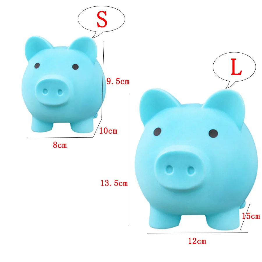 Plastic Money Saving Bank | Plastic Home Decoration | Plastic Piggy Bank -  Cute Pig - Aliexpress