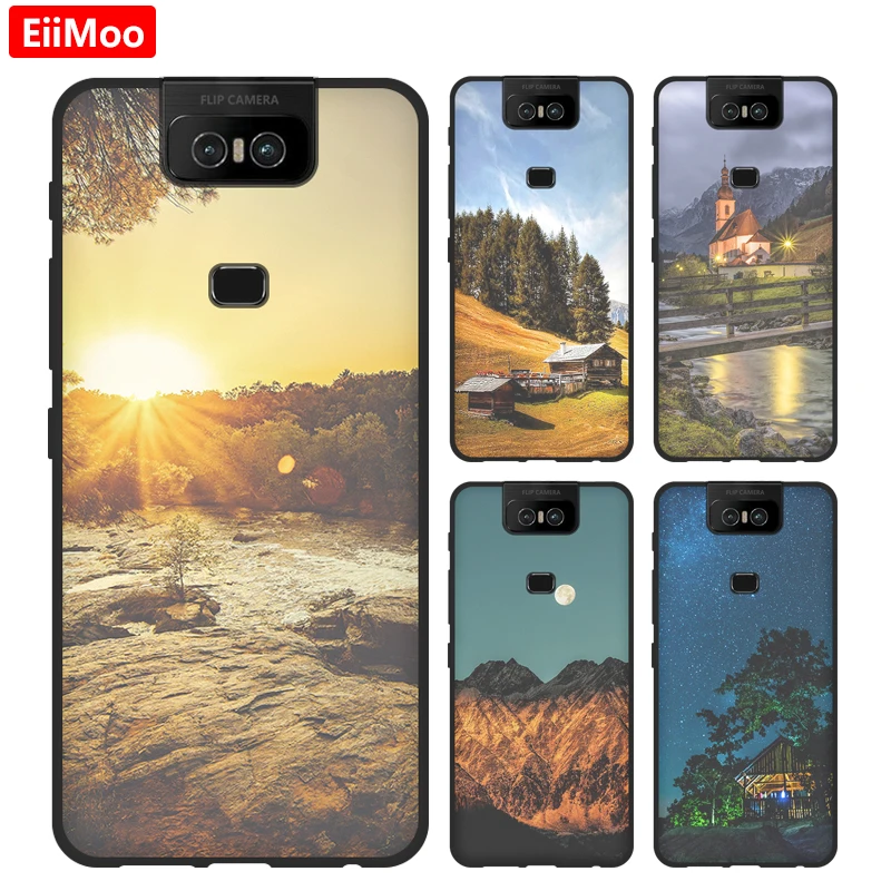 

EiiMoo Cartoom Case For Asus ZenFone 6 Cover ZS630KL Silicone Soft TPU Back Coque For Asus ZenFone 6 ZS630KL Case 6.3 inch