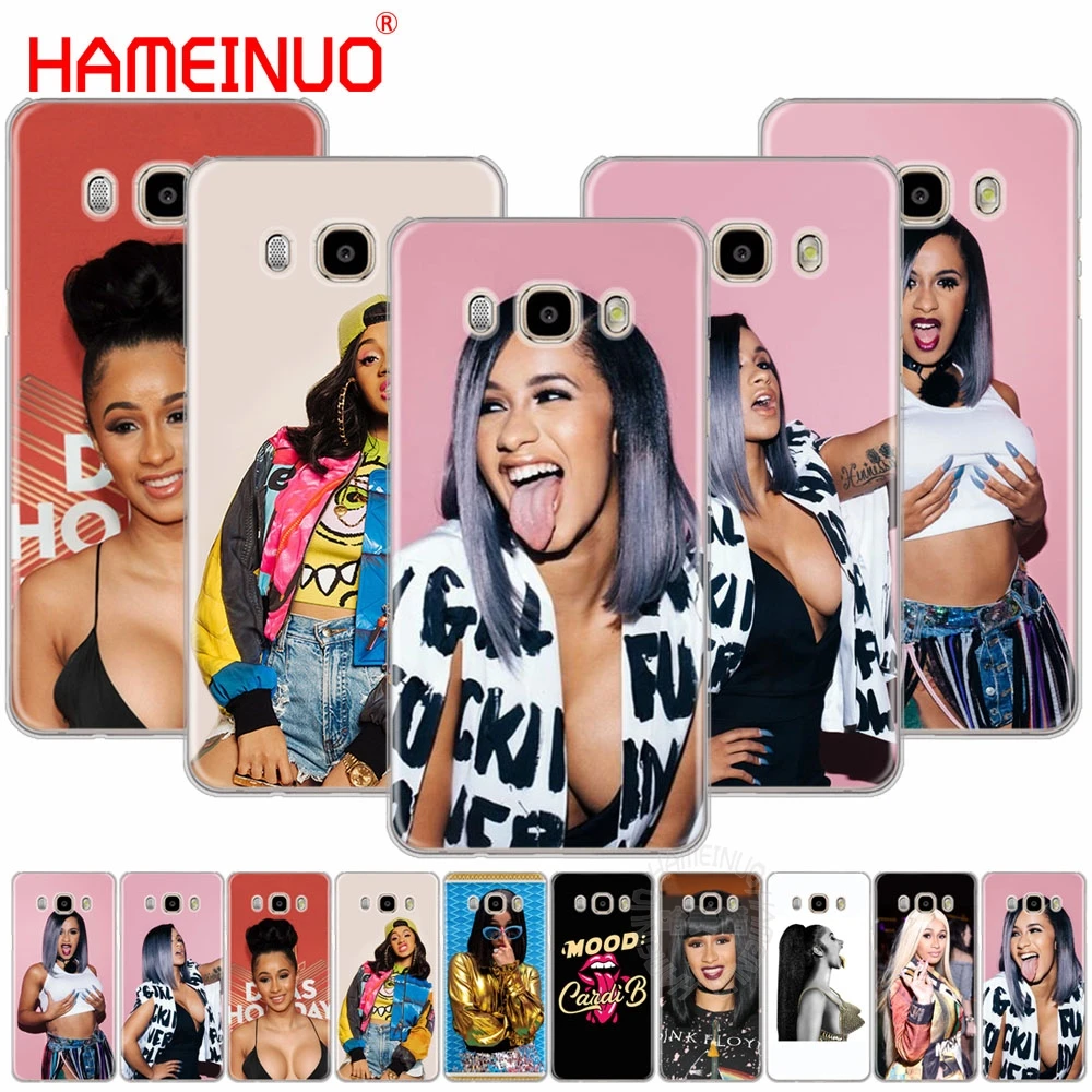 HAMEINUO Забавная девушка Cardi B чехол для телефона Samsung Galaxy J1 J2 J3 J5 J7 MINI ACE 2016 2015 prime |